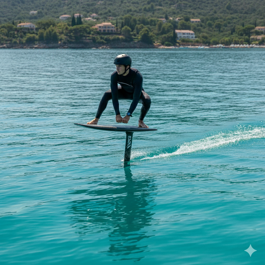 E-foil Fibre de Carbone Noir