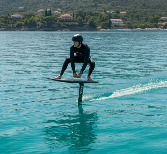 E-foil Fibre de Carbone Noir